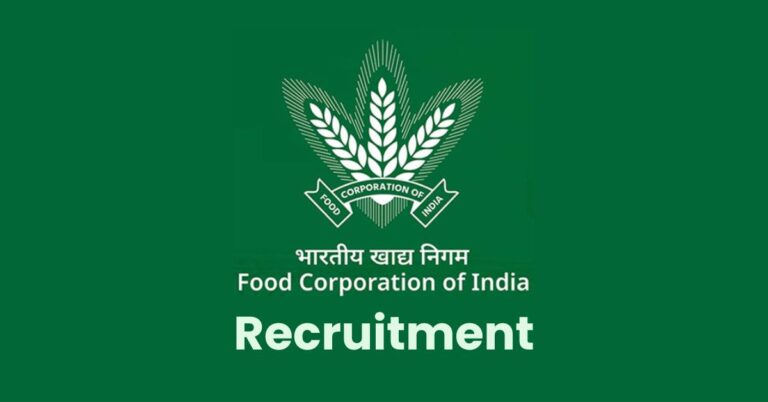 FCI Recruitment 2025 Jobs: Apply Online, Notification, Fees & Process