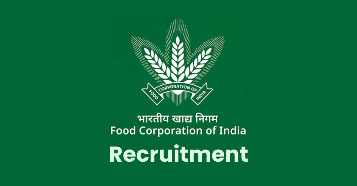 FCI Recruitment 2025 Jobs: Apply Online, Notification, Fees & Process