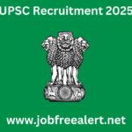 UPSC Recruitment 2025 Apply Online for 493 Government Jobs Now